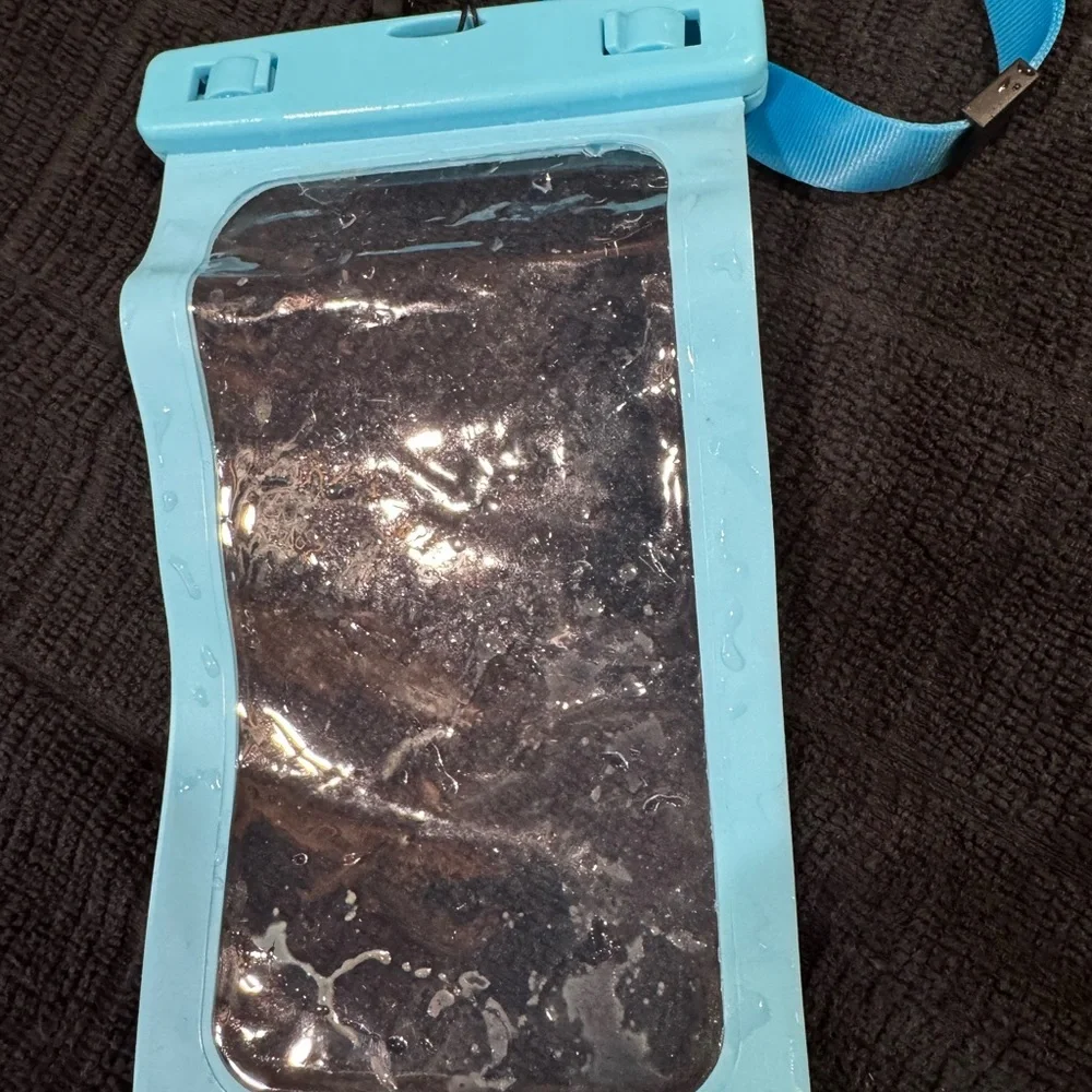 Set of Three Waterproof Phone Pouches Never Used